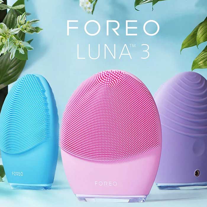 máy rửa mặt foreo
