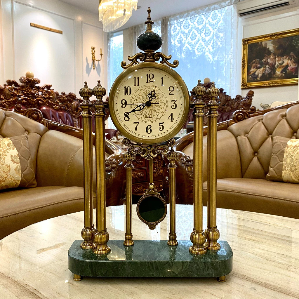 đồng hồ để bàn phong cách Châu Âu