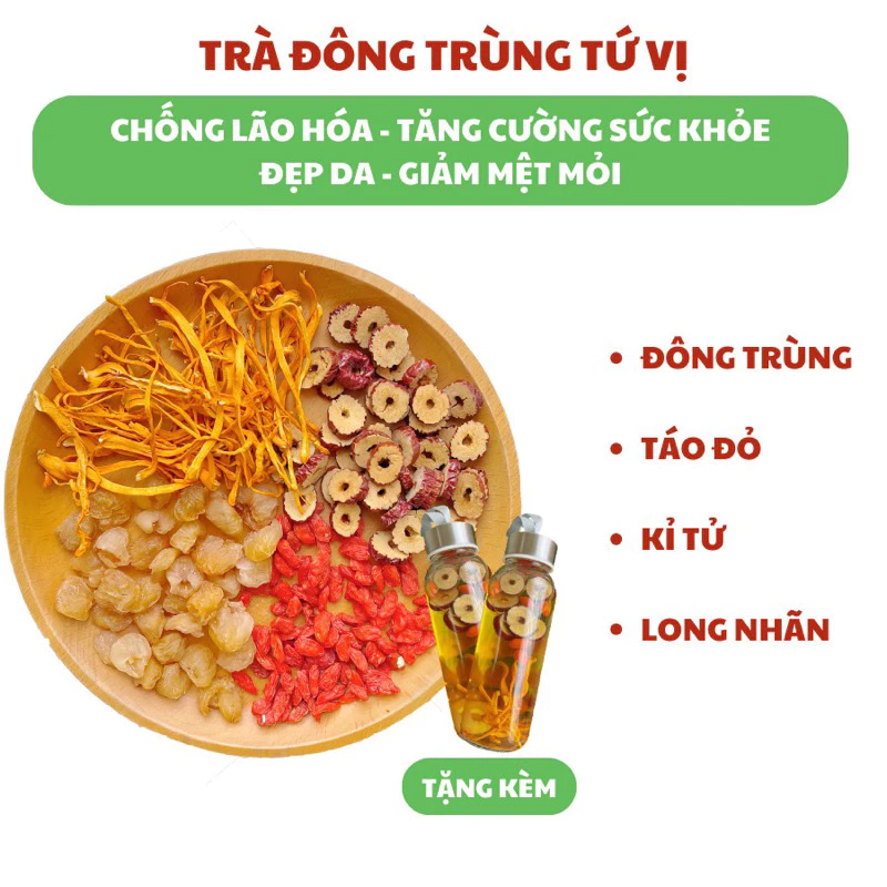 trà thảo mộc đẹp da